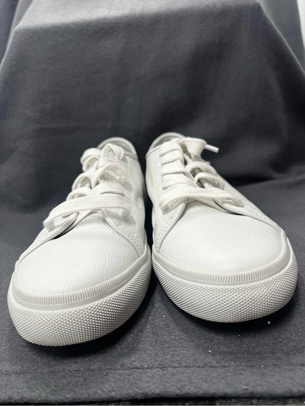 Frye White Low-Top Leather Sneakers
